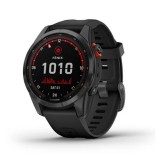 Garmin GM-010-02539-1A fēnix 7S Solar Multisport GPS Watch (42mm) (Slate Gray w/ Black Band)